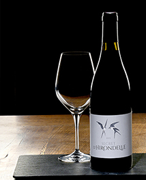 Mise en valeur d'une bouteille de vin en studio pour un vigneron. Photographie : Richard et Rachel Joubi